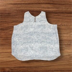 VIOLET + CLAIRE Women’s XL Sleeveless Blouse Crossover Open Back Sheer Charming